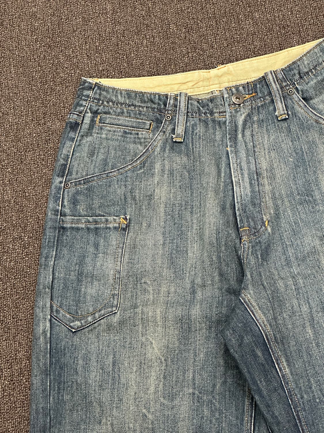 32)Japanese vintage 포켓 디테일 데님 쇼츠 상품이미지4