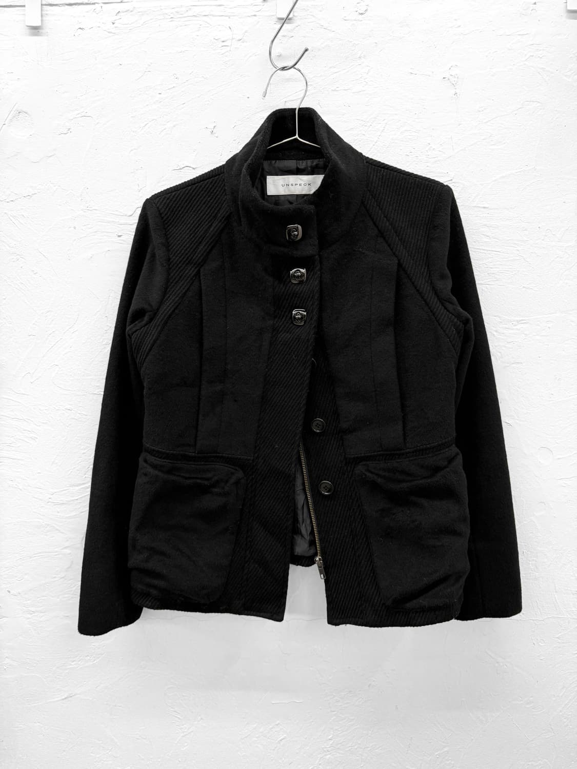 unspeck 듀얼 클로징 울 자켓 상품이미지4