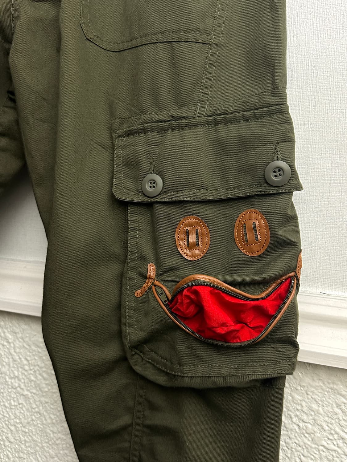 Up Start 메롱 포켓 배기 테이퍼드 팬츠 상품이미지9