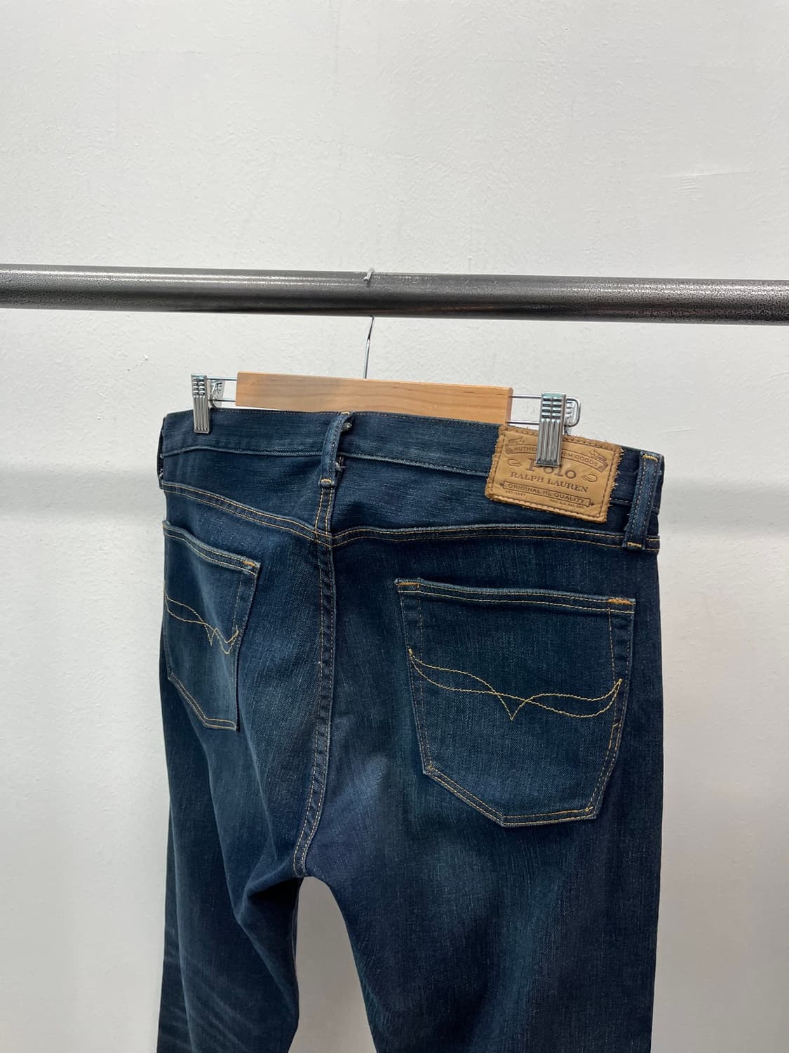 32) 폴로 진청 스판진  상품이미지6