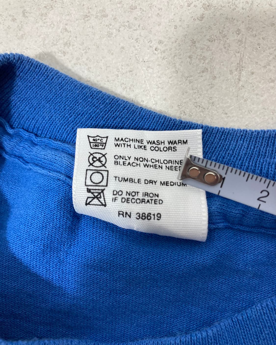 90s Single Stitched Tee (blue) 상품이미지4