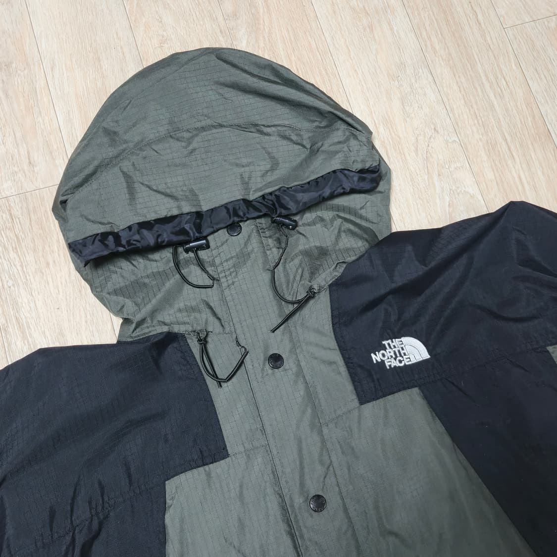 XL)노스페이스 카키 써밋 고어텍스 바람막이 상품이미지2
