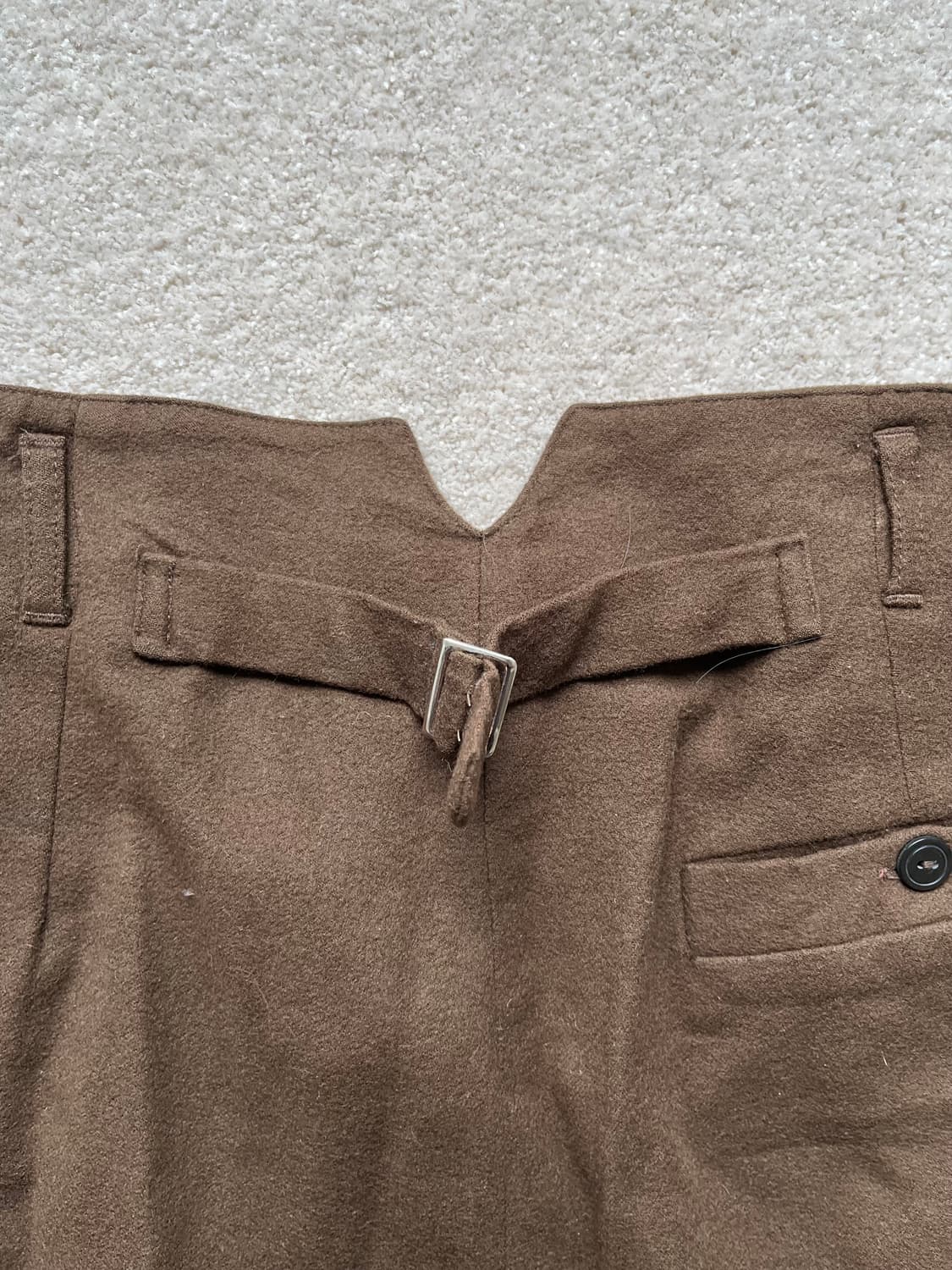 80s 유로피안 울 캐시미어 드레스 워크팬츠 (31-32) 상품이미지8