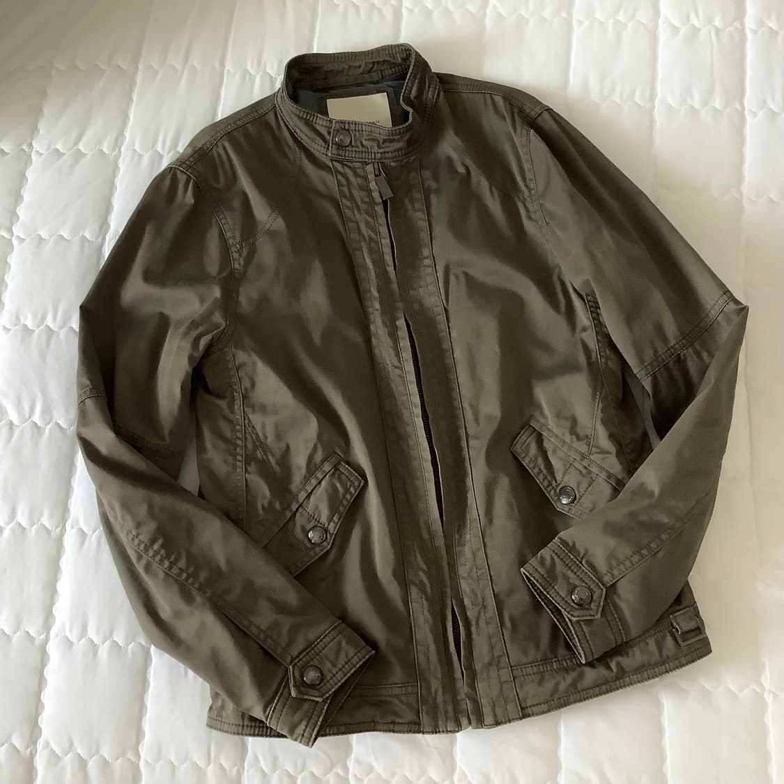 자라 빈티지 카키 자켓 상품이미지2