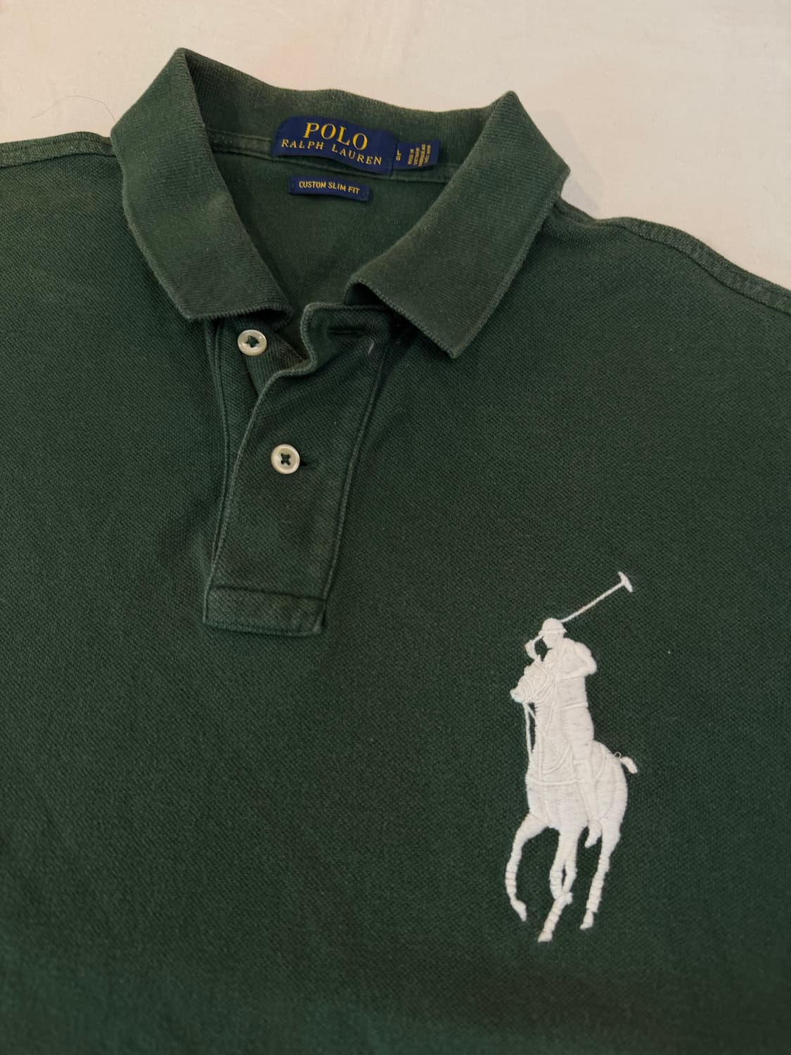 폴로 랄프로렌 빅포니 치프키프 카라티 올리브 그린 상품이미지2