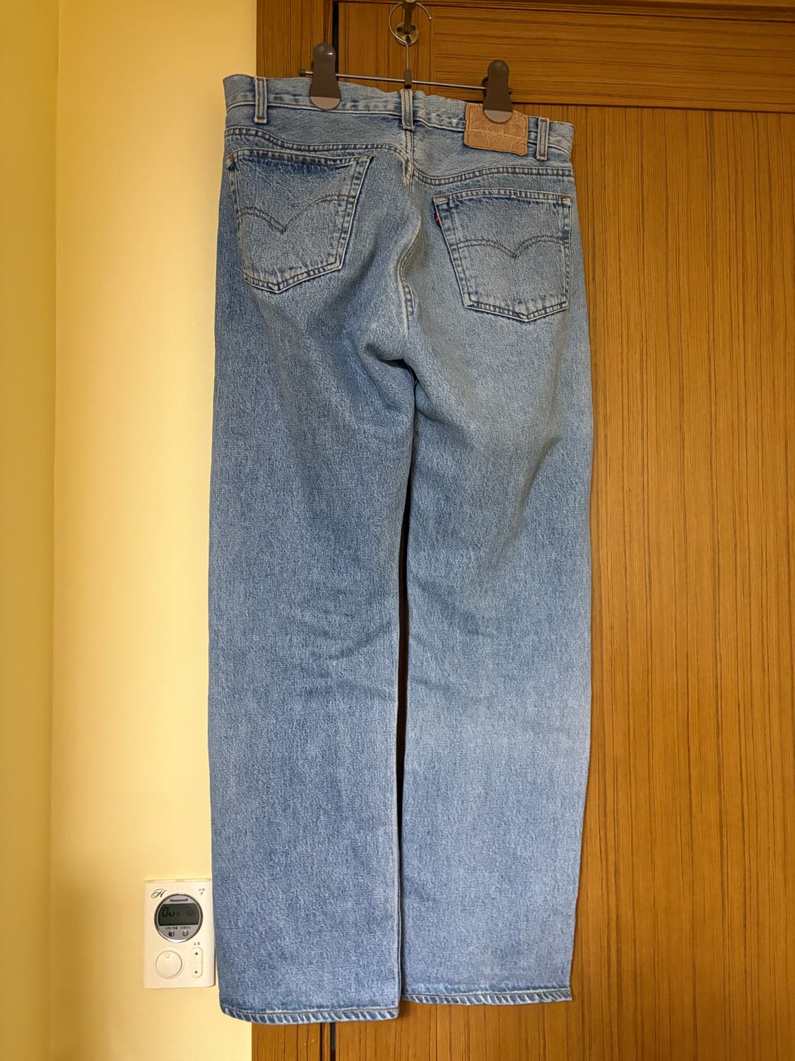 80s USA 리바이스 501 스톤워싱 연청 발렌시아[555] 상품이미지3