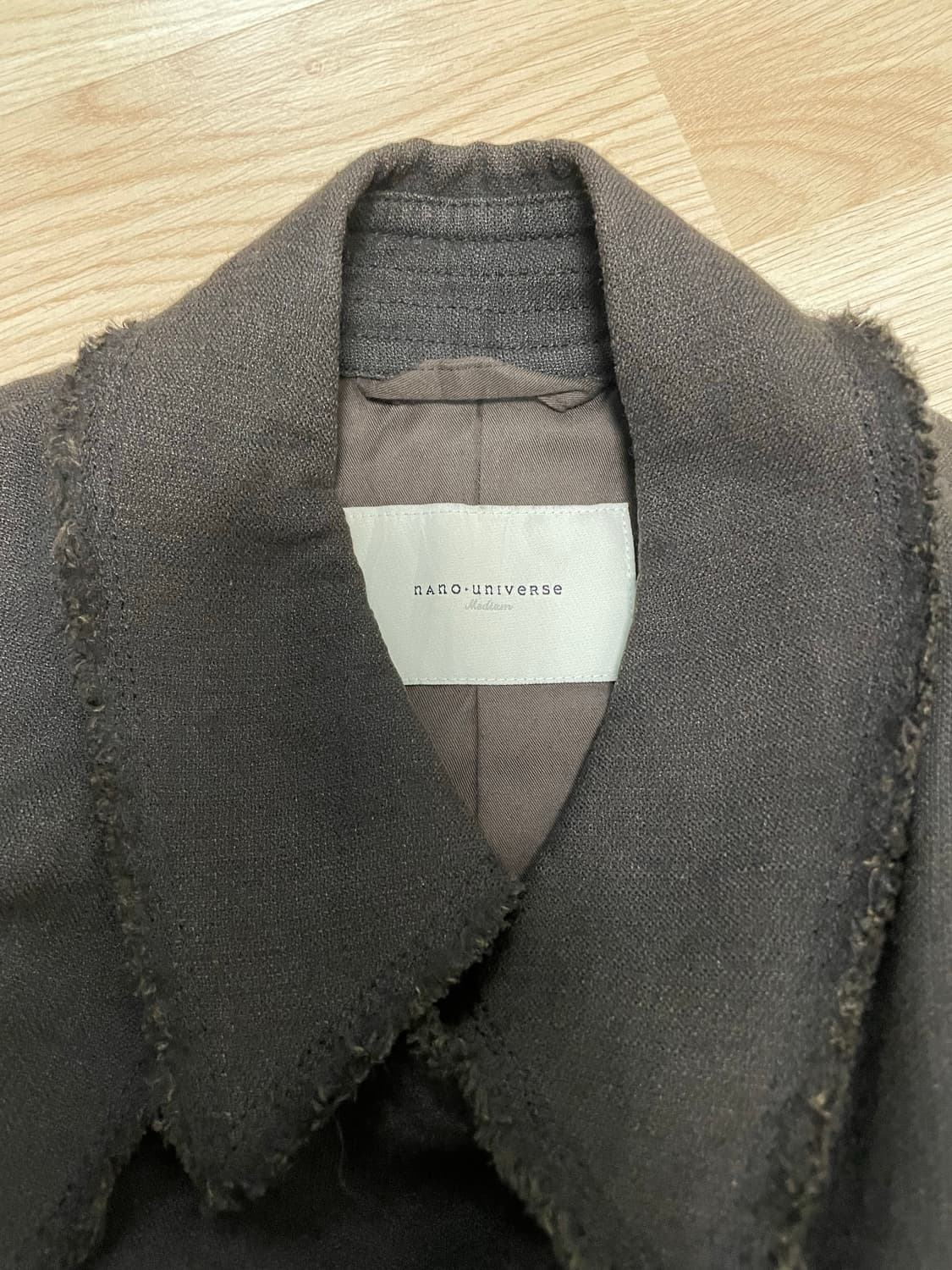 vtg 빈티지 컷아웃 헴 디테일 코트 상품이미지3