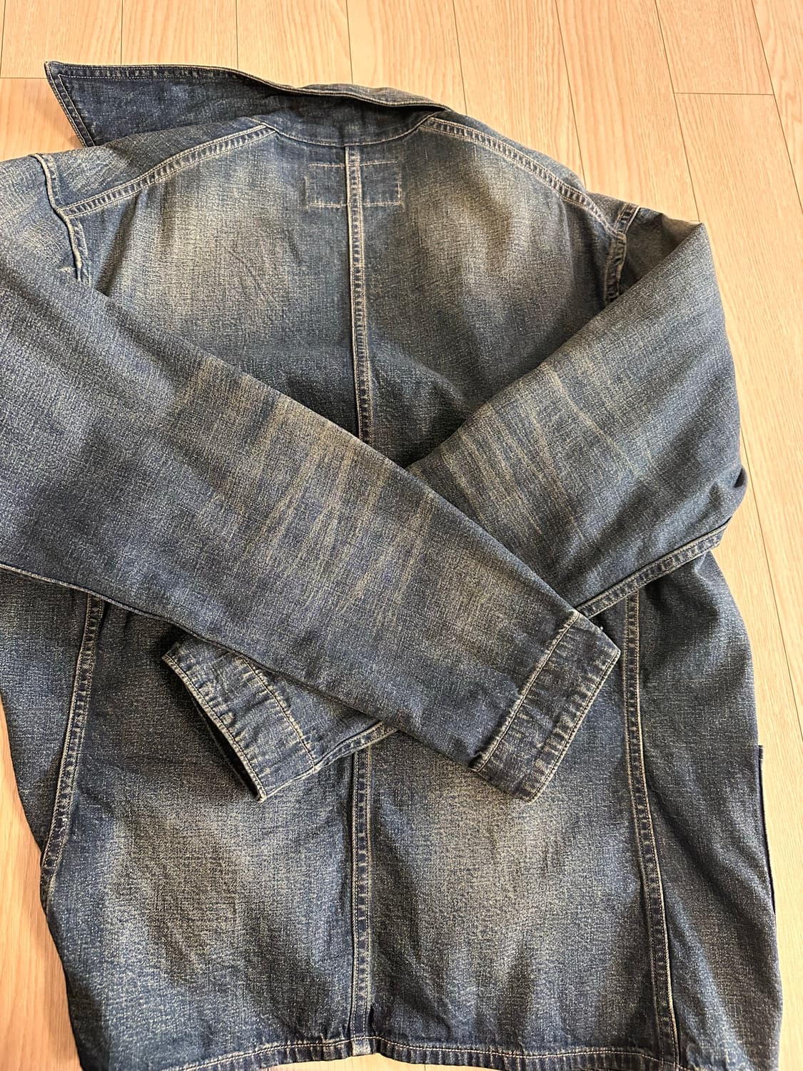 rrl 린넨 데님 엔지니어드 자켓 m 상품이미지7