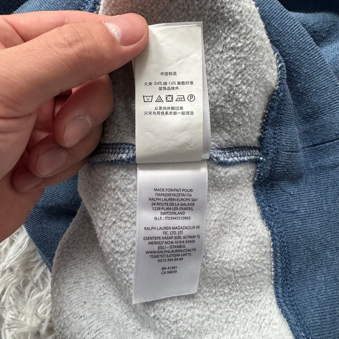 POLO 랄프로렌 일본빈티지 맨투맨 폴로랄프로렌 빈티지맨투맨 l 100 상품이미지10