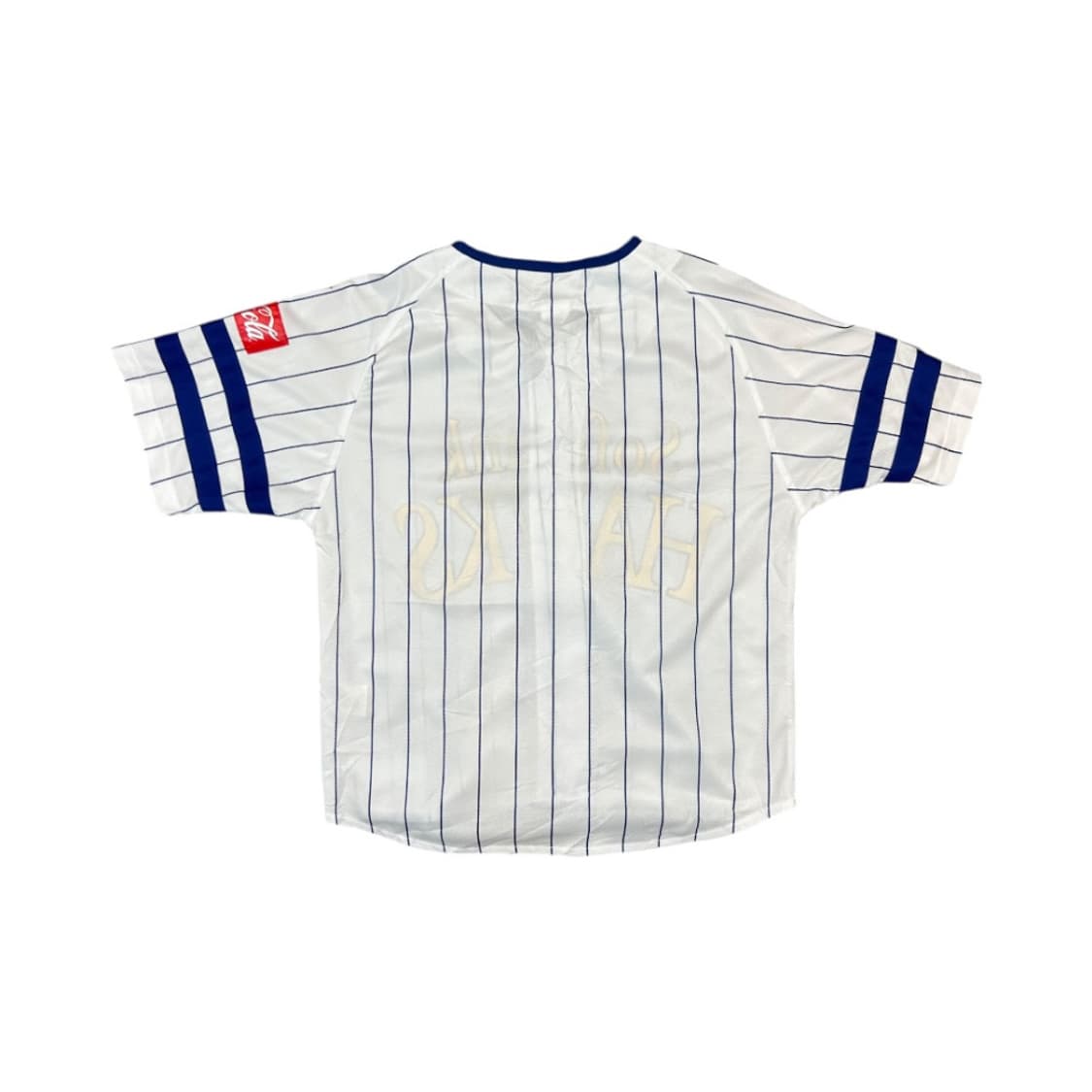 (S) 마제스틱 소프트뱅크 호크스 스트라이프 유니폼 TS-032 상품이미지3