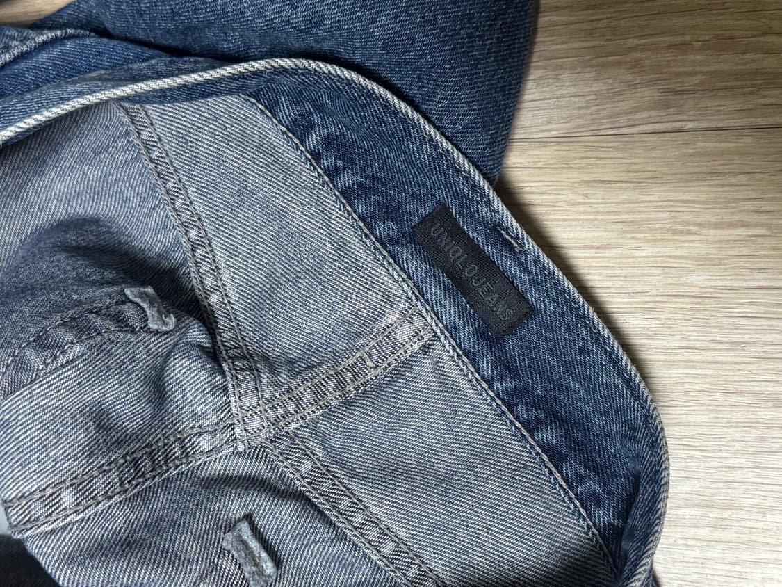 유니클로 배기커브진 중청 26 상품이미지7