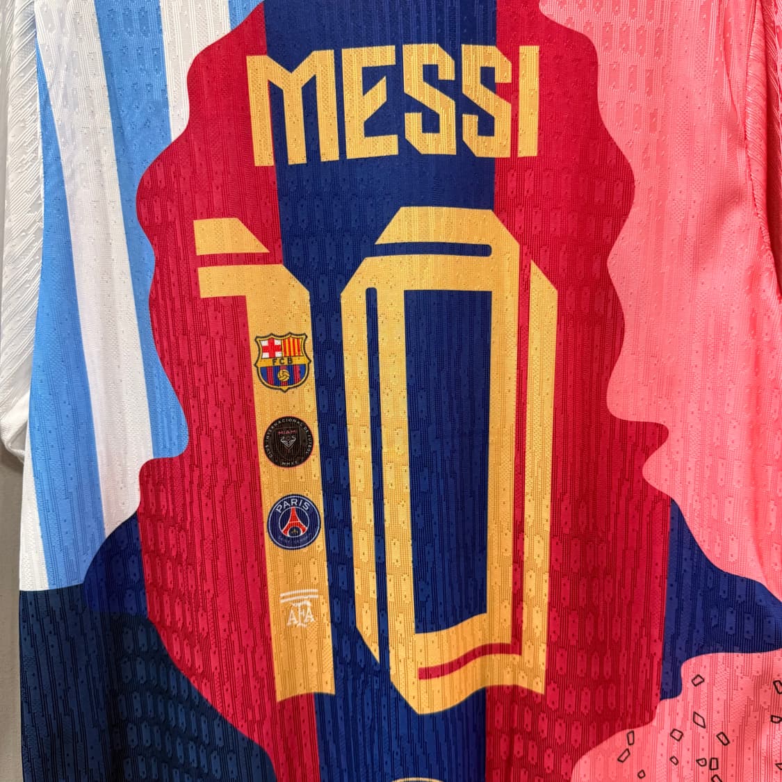 XL MESSI 10 메시 커리어 축구팀 믹스 반팔 티셔츠 상품이미지4