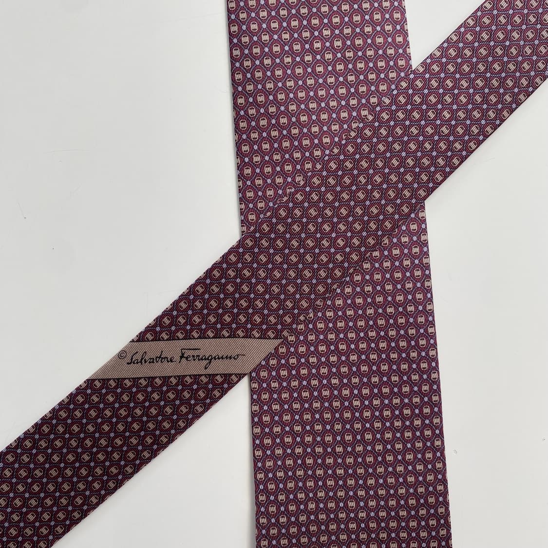 페레가모(Ferragamo) 넥타이 정품명품 8.1cm 상품이미지4