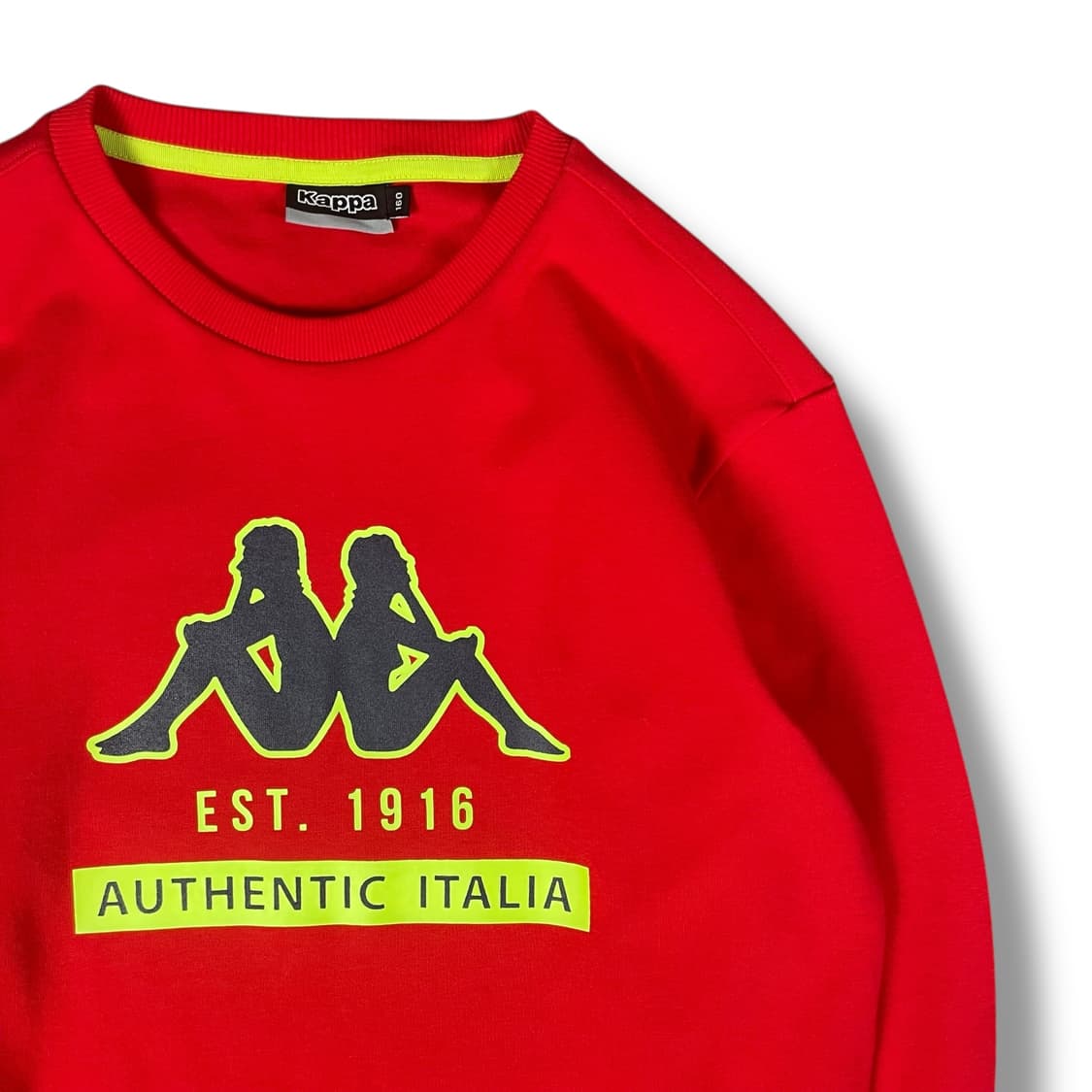 카파 빅로고 레드 맨투맨 160 상품이미지3