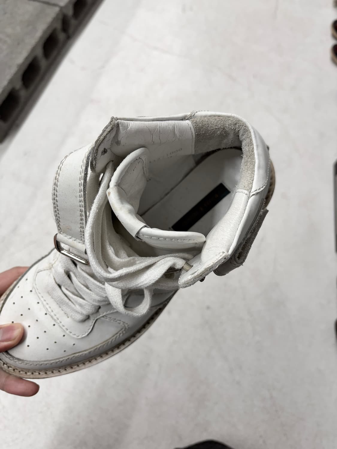 미하라 야스히로 하이브리드 레더 스니커즈 상품이미지5