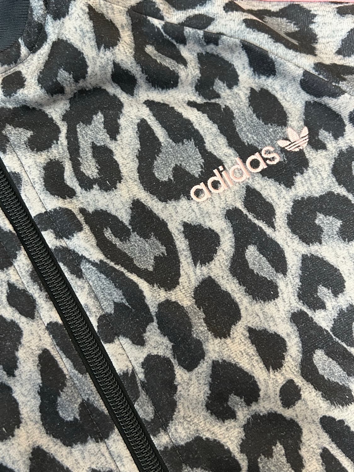 아디다스 베켄바우어 갸루 레오파드 핑크 트랙탑 져지 상품이미지4