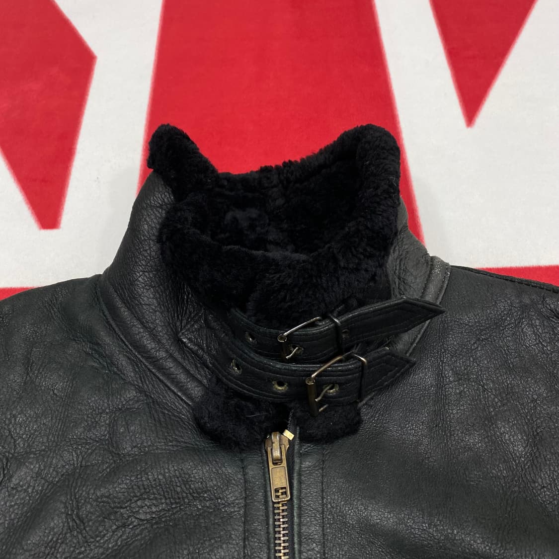 빈티지 가죽 B-3무스탕 M 상품이미지3