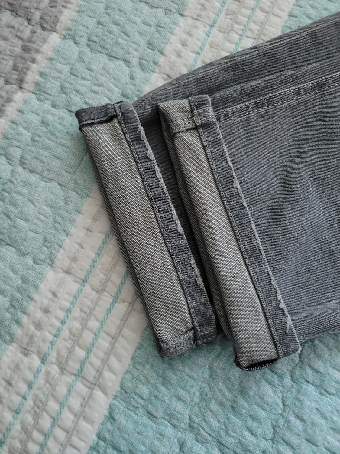 디젤 Diesel safado 084DV 사파도 데미지리페어 그레이워싱진 상품이미지10