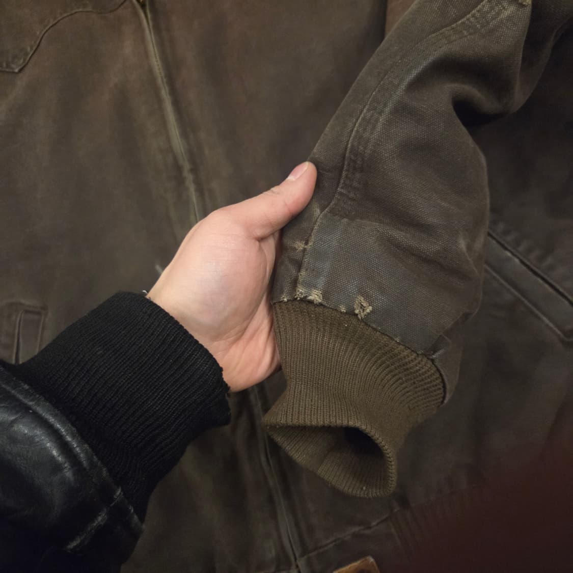 칼하트 산타페 dkb j14 dkb 다크브라운 라지 톨 상품이미지7