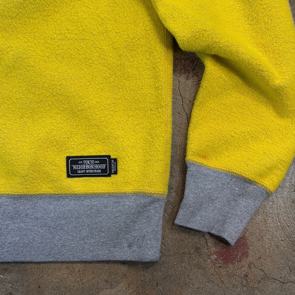 네이버후드 리버스 로고 스웻셔츠 상품이미지8