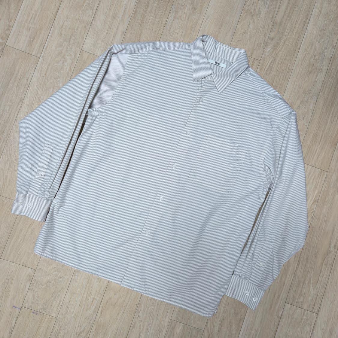 UNIQLO C 스트라이프 셔츠 상품이미지2