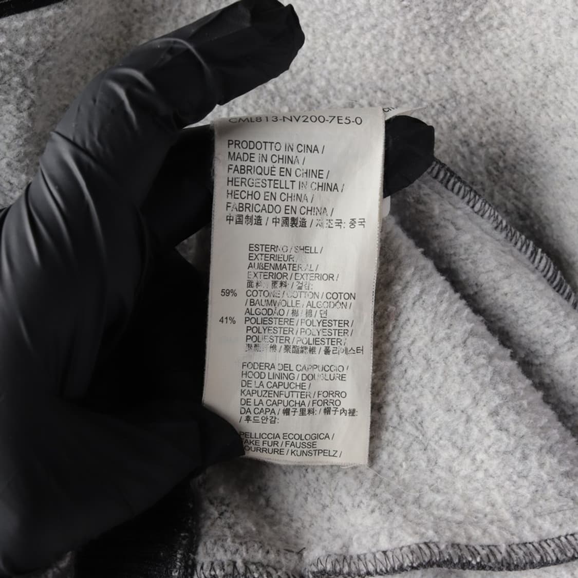 캘빈클라인 진 테크니컬 후드 집업 챠콜 M 상품이미지7