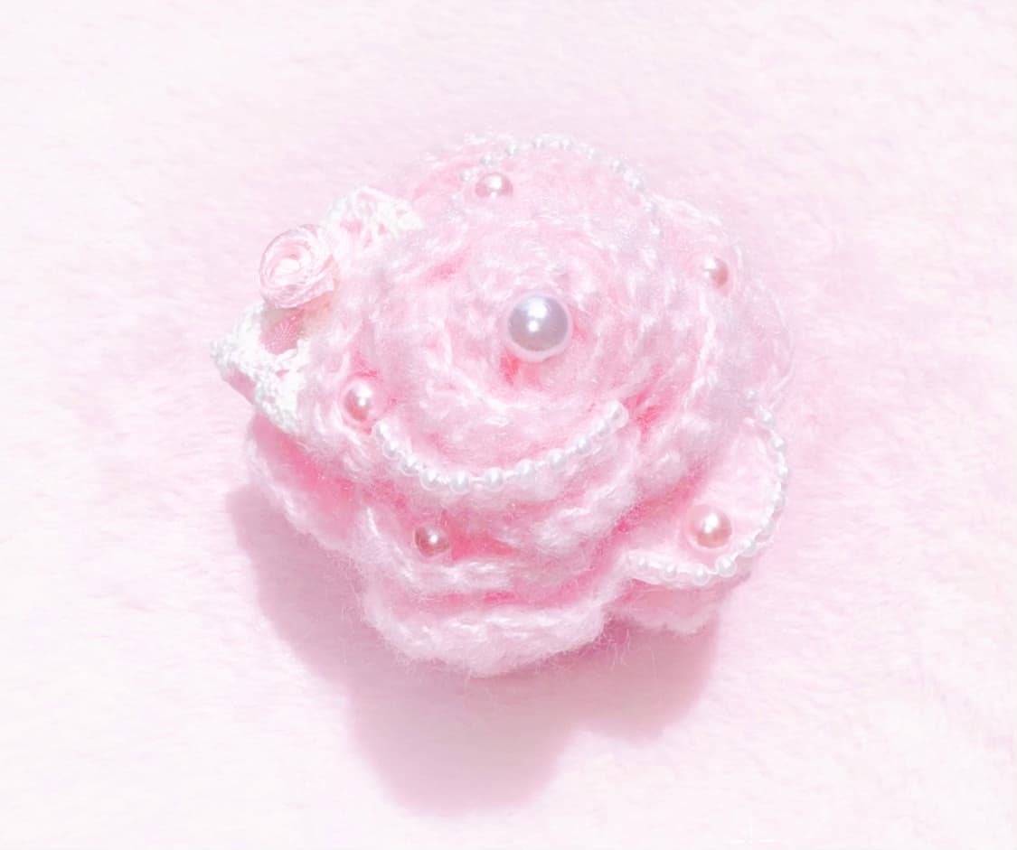 로맨틱 로즈 뜨개 스마트톡 romantic rose 상품이미지6