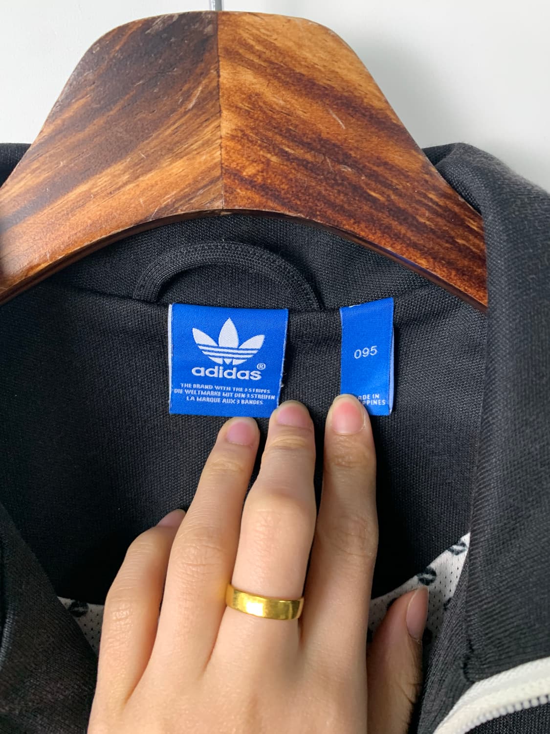 아디다스 유로파 블랙 트랙 져지 상품이미지5