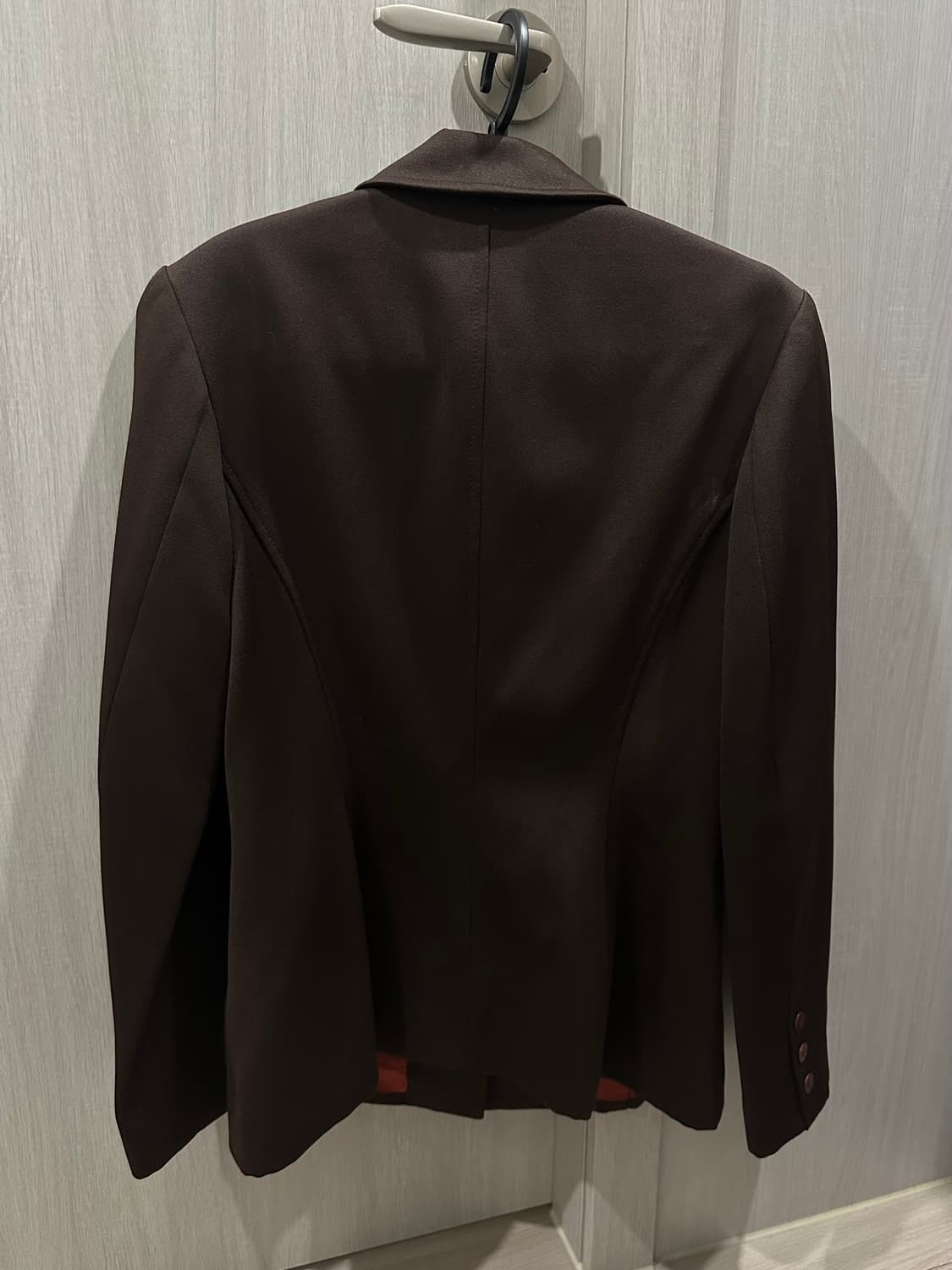 빈티지 브라운 와인 자켓 상품이미지4