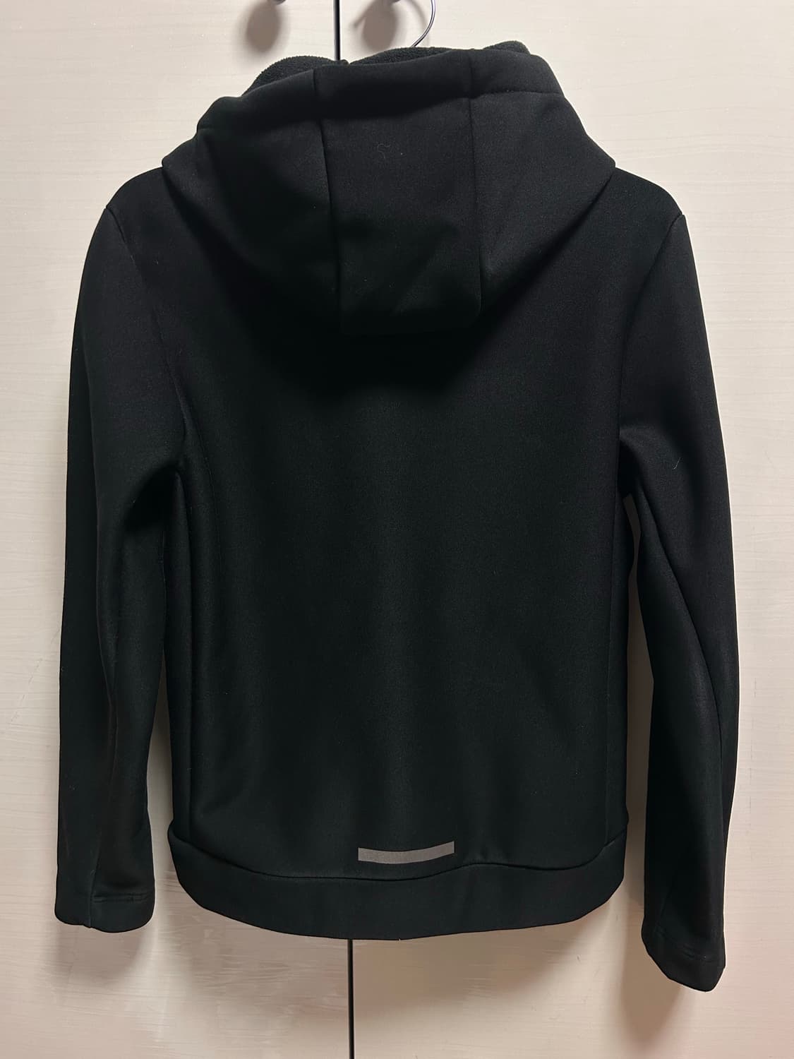 아디다스 여성 플리스 후드집업 85 블랙 상품이미지3