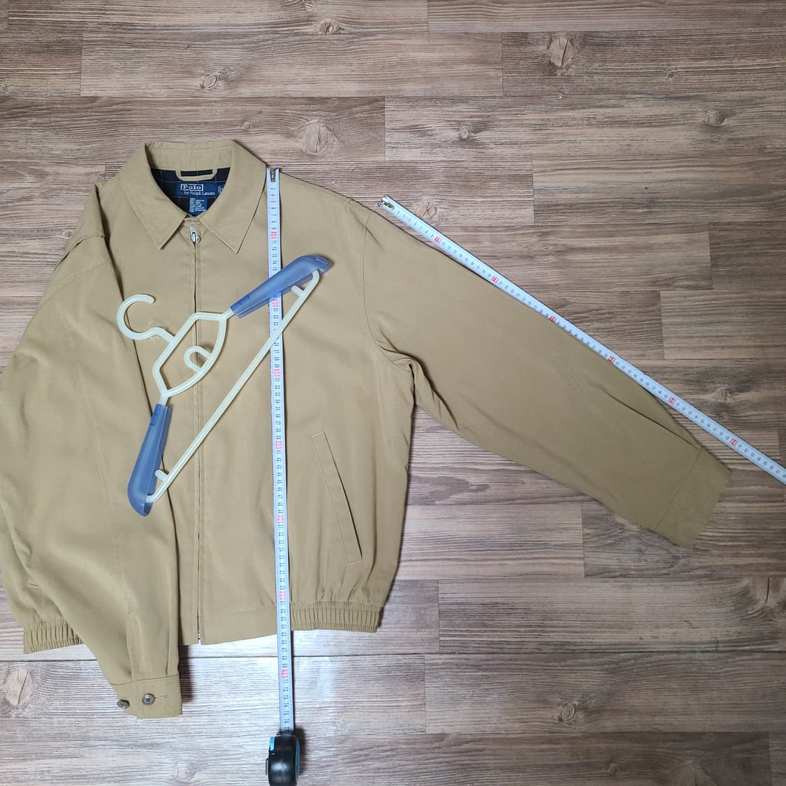 (105새상품급) 폴로 바이스윙 윈드브레이크 블루종 스윙탑 베이지 자켓 상품이미지8