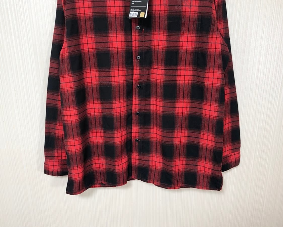 BTS 방탄소년단 'ON' 플란넬 체크셔츠 L 상품이미지4