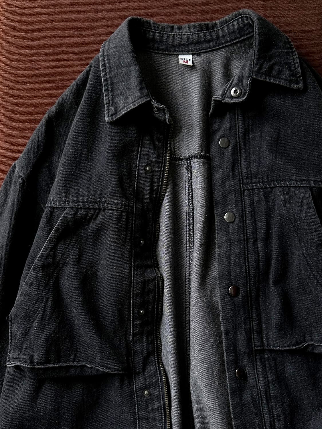 Denim utility pocket design blouson 상품이미지2