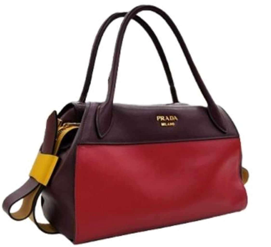프라다 볼링 리본 토트백 상품이미지1