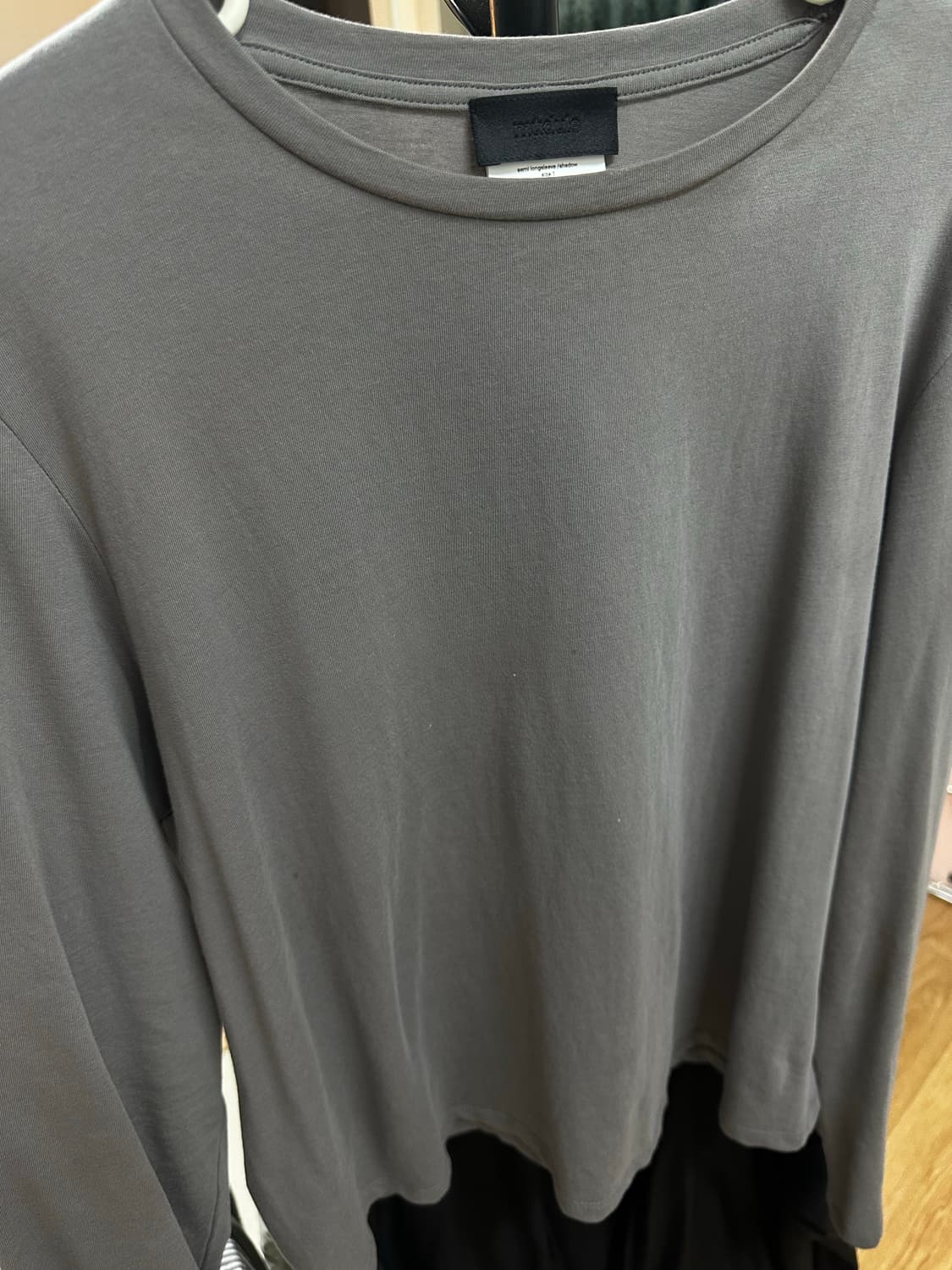 (1) 머듈 semi longsleeve shadow 상품이미지2