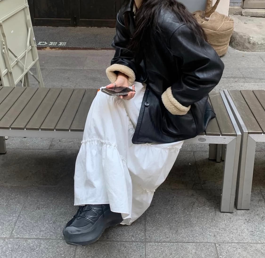 살로몬x꼼데 xt-6 255사이즈 상품이미지4