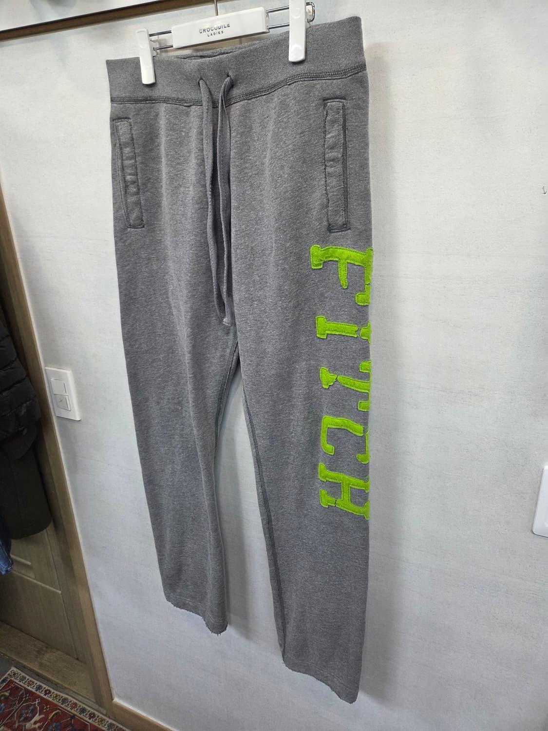 아베크롬비 빈티지 피치로고 안감플리스 트레이닝 팬츠 m 상품이미지6