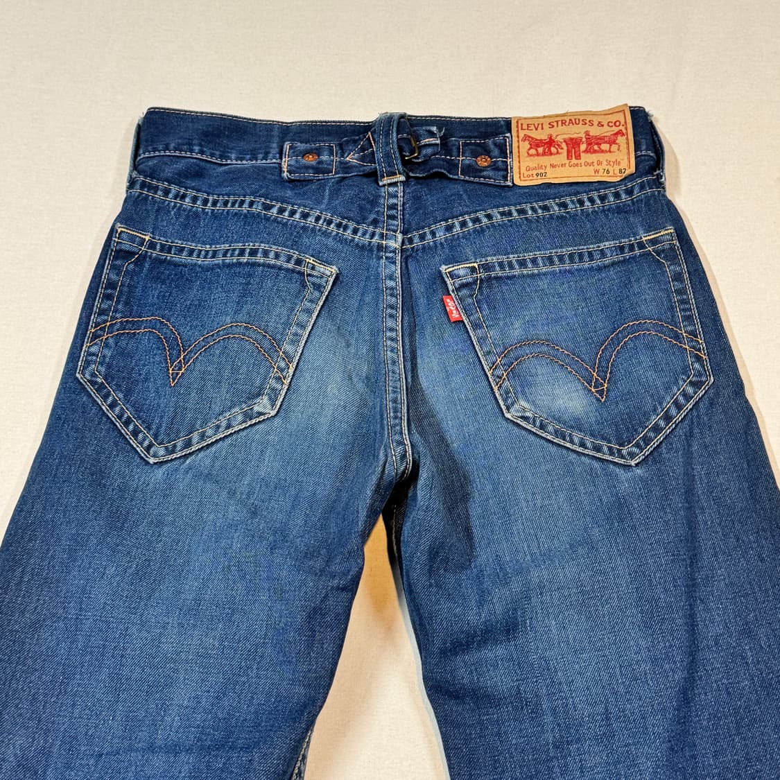 31inch) 리바이스 902 신치백 TYPE 1 데님 청바지 상품이미지2