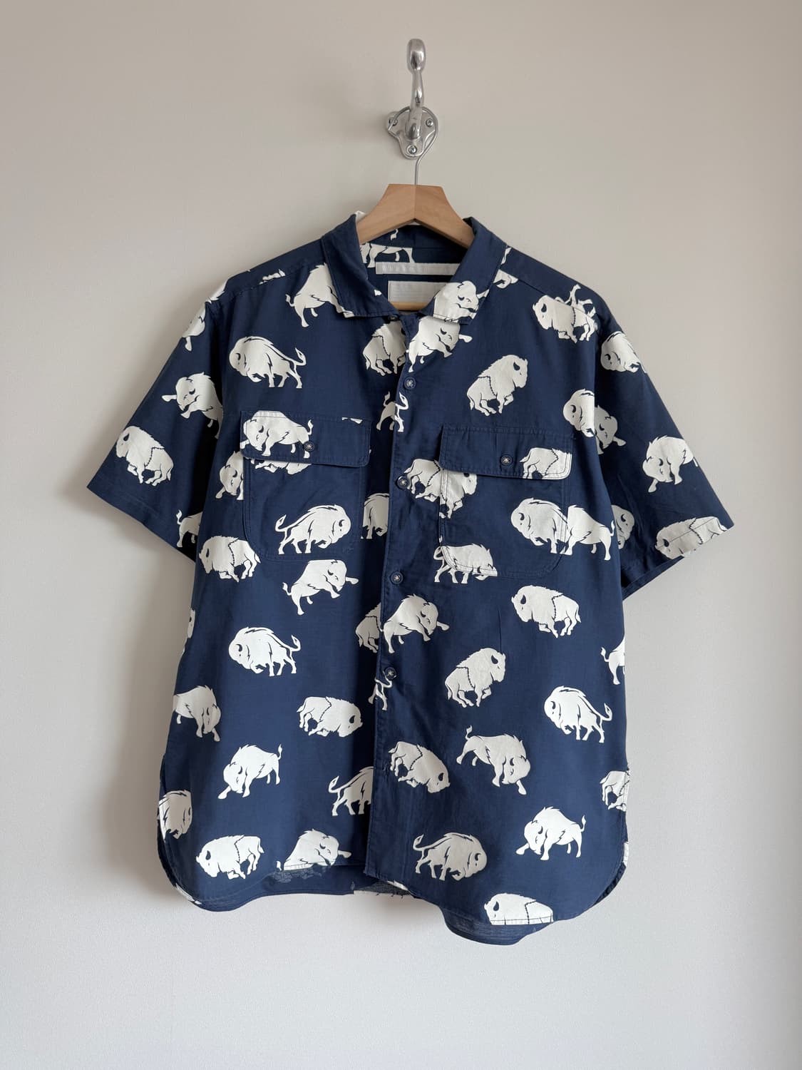 화이트 마운티니어링(White Mountaineering) 반팔 셔츠 상품이미지1