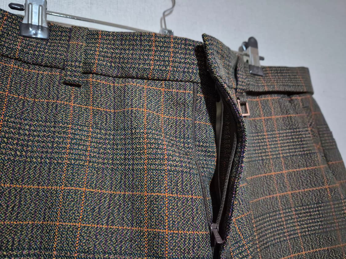 Wooyoungmi 우영미 체크 와이드 팬츠 52(36inch) 상품이미지6