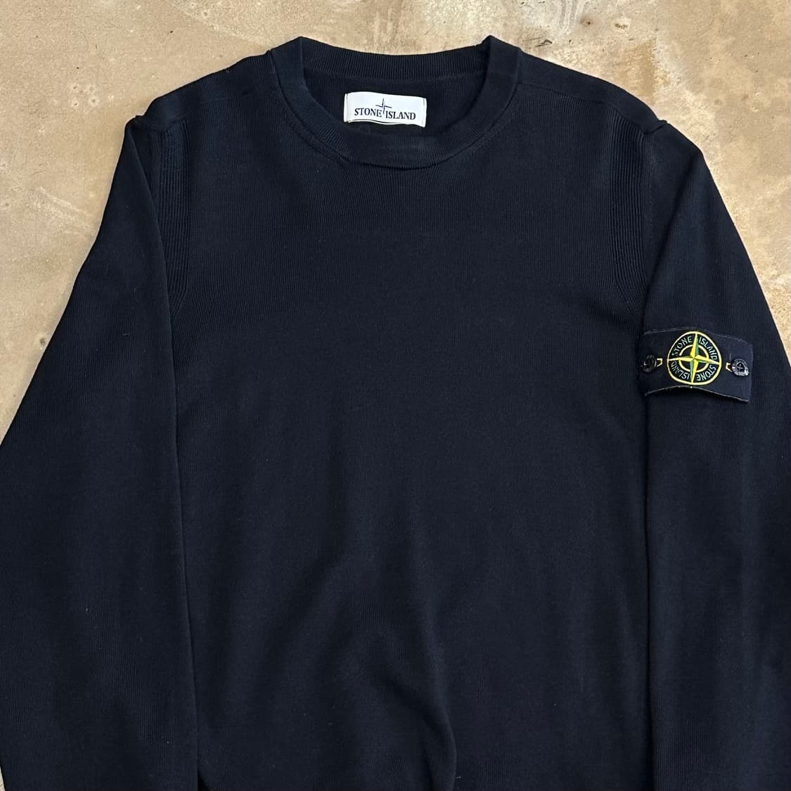 M 스톤아일랜드 블랙 니트 상품이미지1