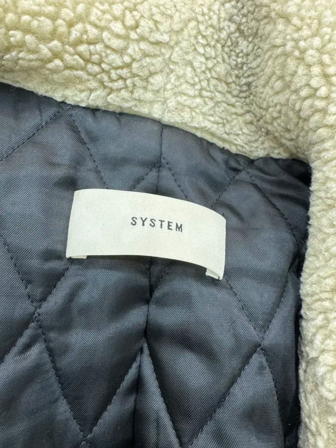 시스템 한섬 정품 보아퍼 누빔 후드코트 상품이미지6