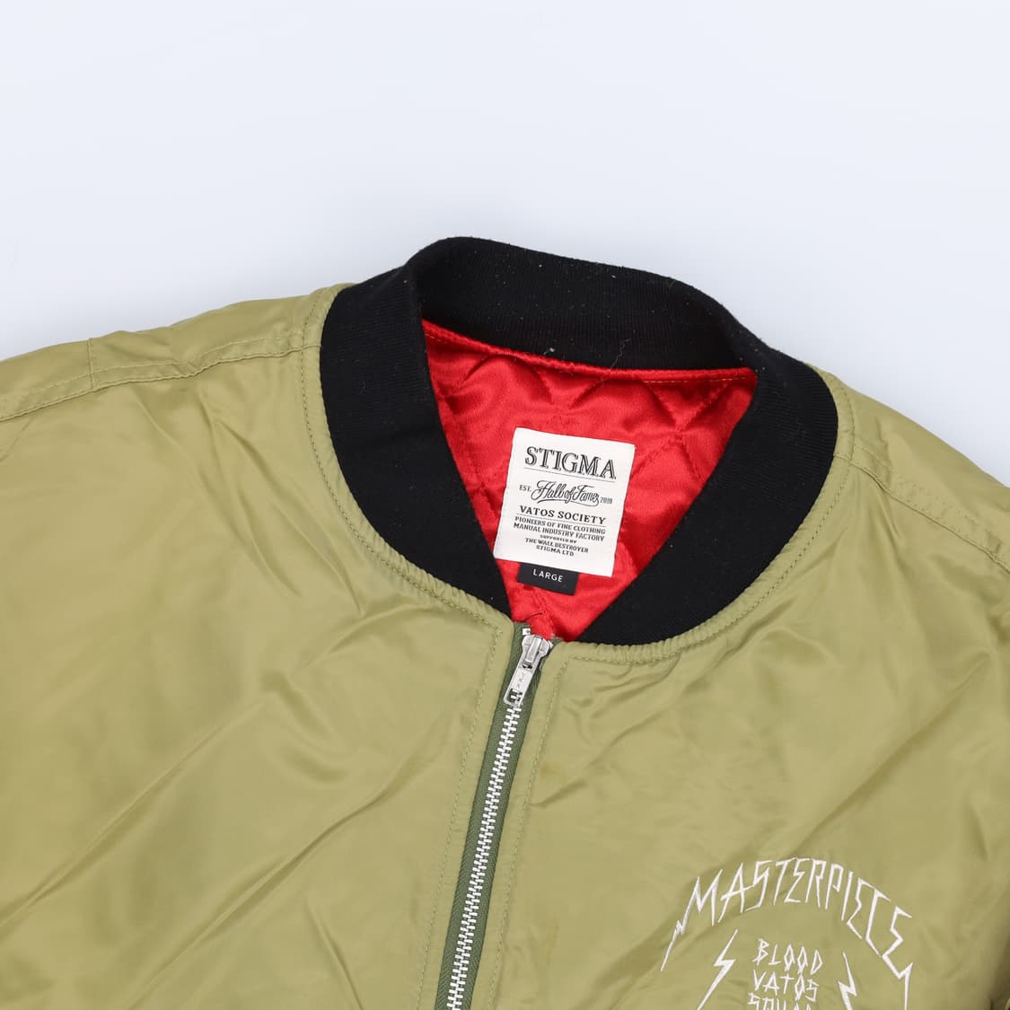 [L] 스티그마 빈티지 바시티자켓 0105H1 상품이미지3