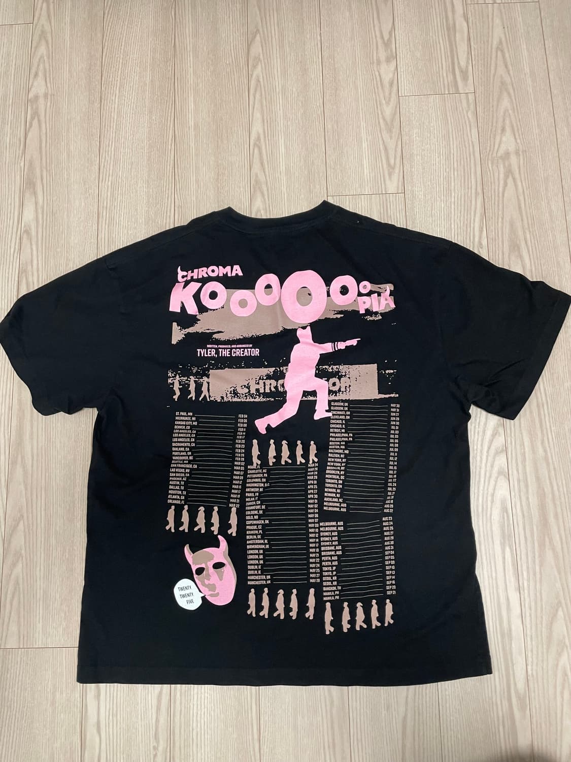 타일러 더 크리에이터 크로마코피아 투어티 상품이미지2