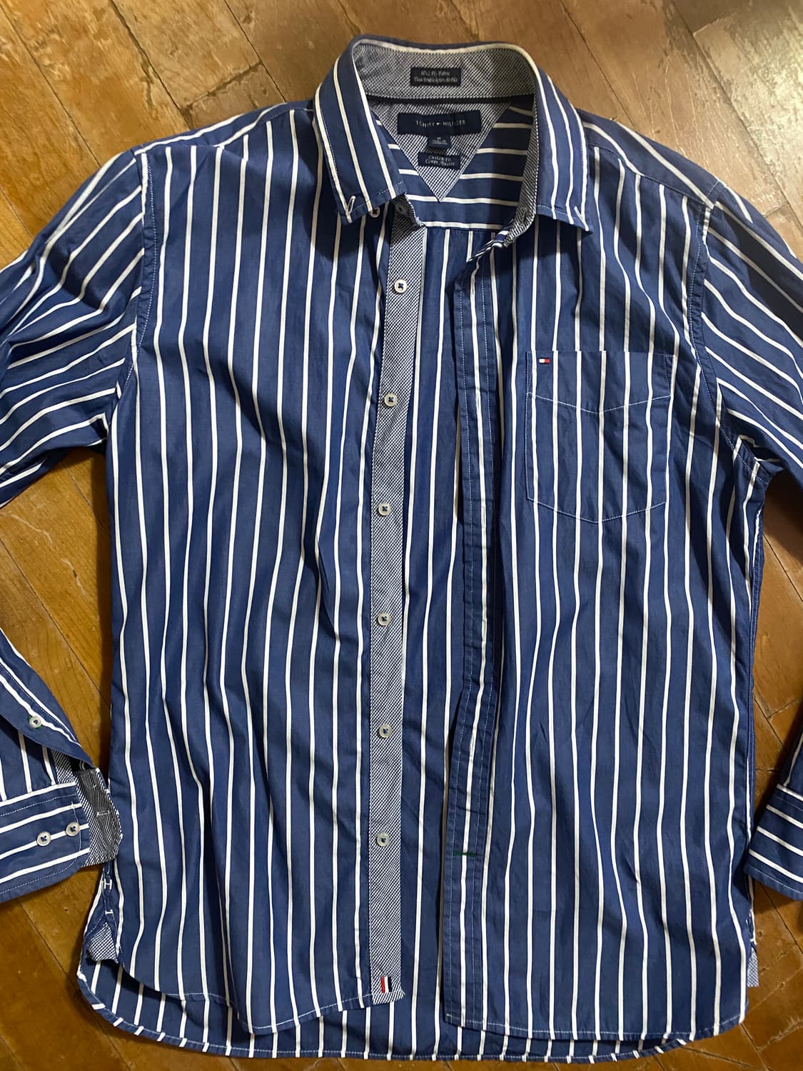 타미힐피거 스트라이프 셔츠 M (100) 상품이미지1
