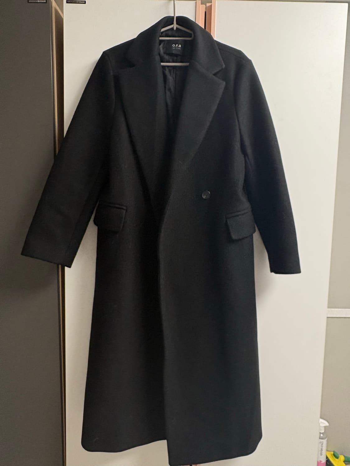 검정 롱코트 상품이미지1