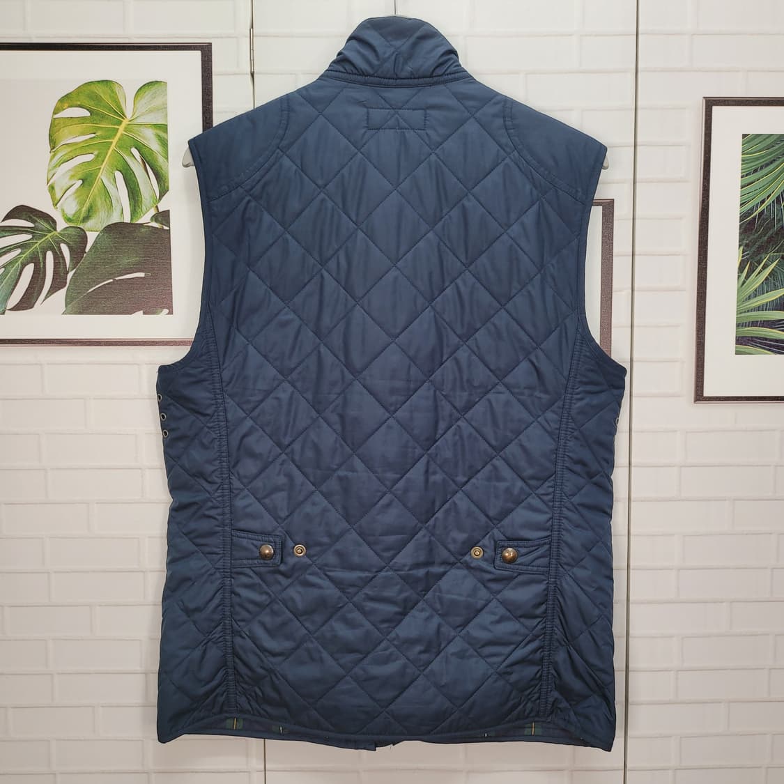 폴로랄프로렌 네이비 퀼팅 조끼 베스트 S사이즈 상품이미지5