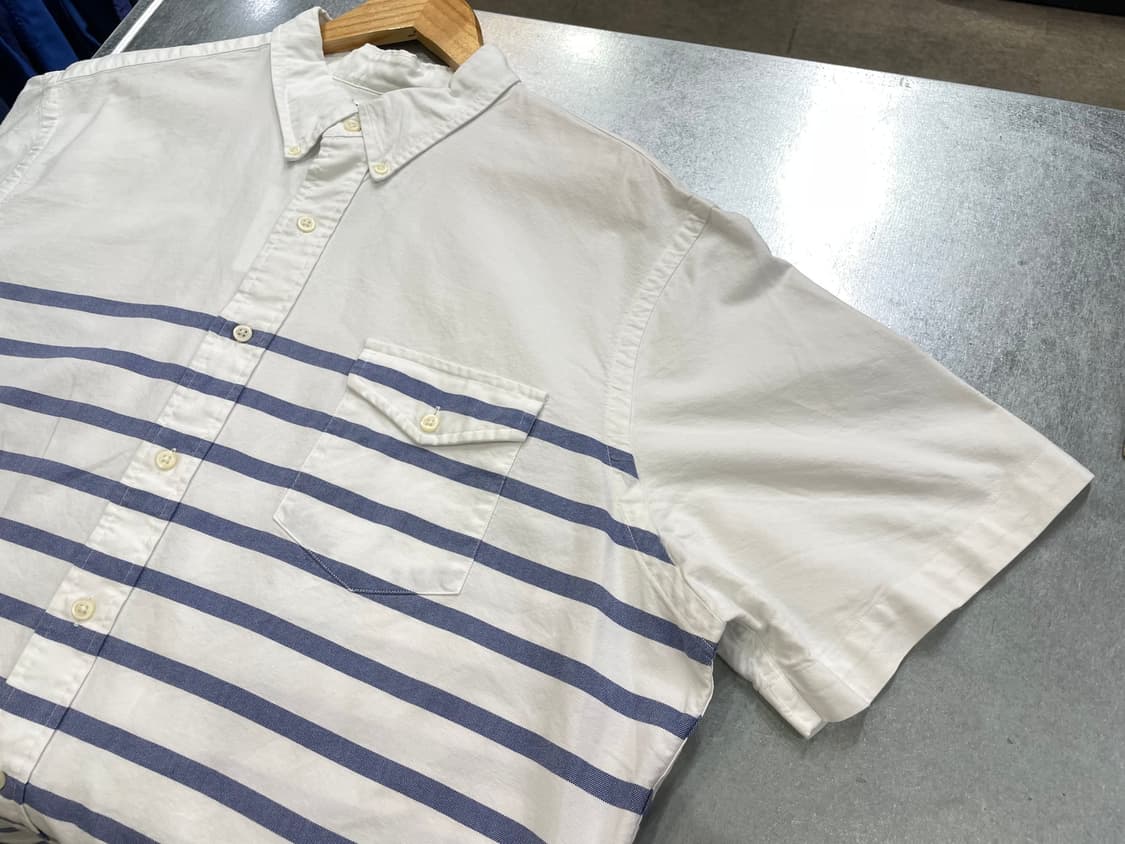 (2XL) POLO 폴로 랄프로렌 스트라이프 반팔 셔츠 슬림핏 상품이미지8
