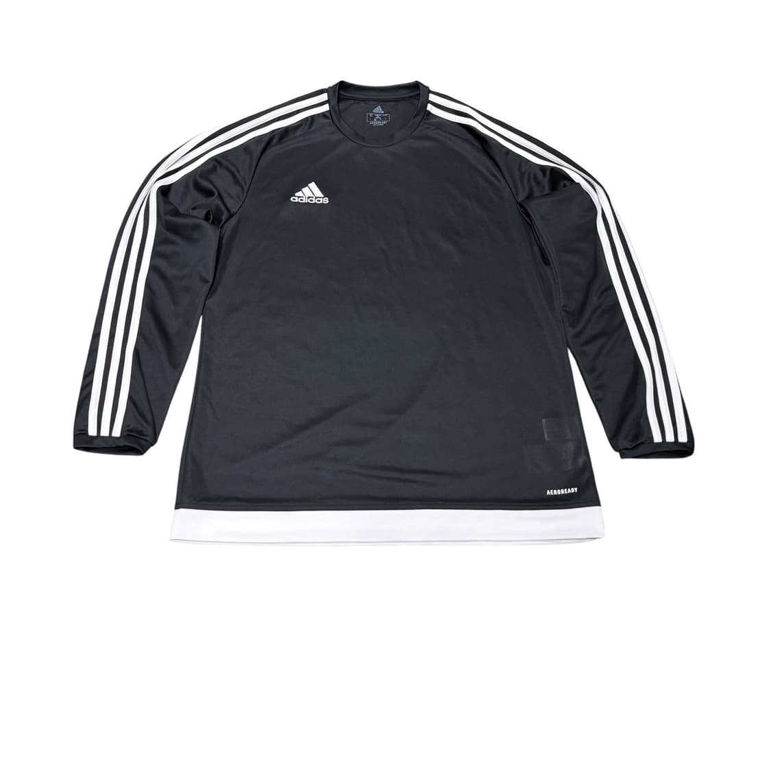 L-XL 아디다스 블랙 삼선 기능성 긴팔 롱슬리브 상품이미지1