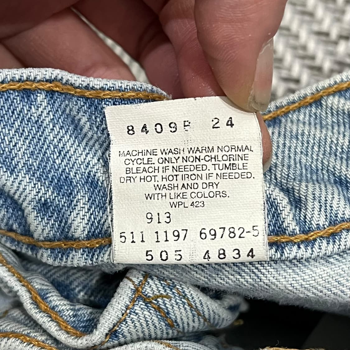 usa 리바이스 505 데님팬츠 s08755 상품이미지9